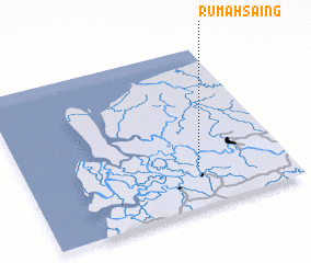 3d view of Rumah Saing