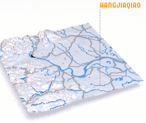 3d view of Wangjiaqiao