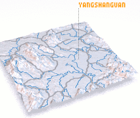 3d view of Yangshanguan