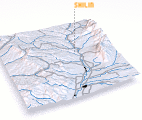 3d view of Shilin