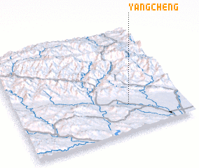3d view of Yangcheng