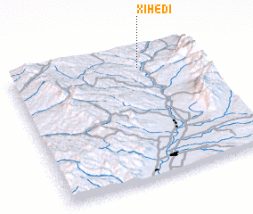 3d view of Xihedi
