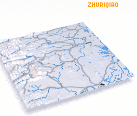 3d view of Zhuriqiao