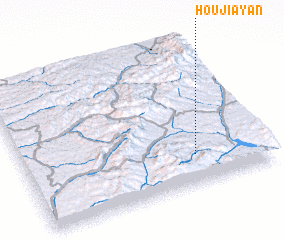 3d view of Houjiayan