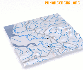 3d view of Rumah Sengkalong