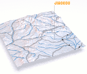 3d view of Jiaokou