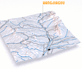 3d view of Wangjiagou