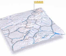 3d view of Xinmin