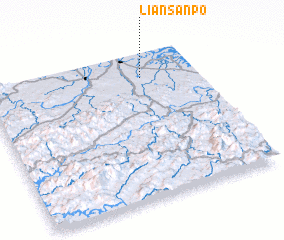 3d view of Liansanpo