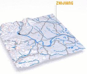 3d view of Zhijiang