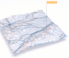 3d view of Shimen