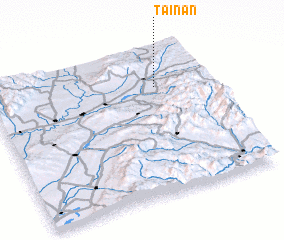 3d view of Tainan