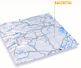 3d view of Baizhitai