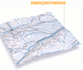 3d view of Shangzhuyuangou