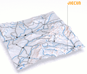 3d view of Jiecun