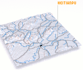 3d view of Heitianpu