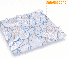 3d view of Sanjiaodong