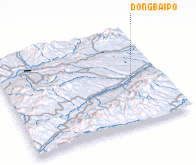 3d view of Dongbaipo