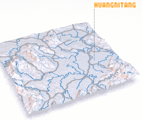 3d view of Huangnitang