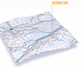 3d view of Xishicun