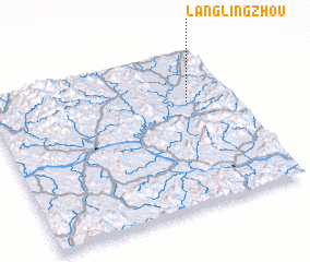 3d view of Langlingzhou