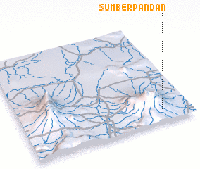 3d view of Sumberpandan