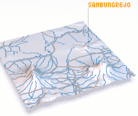 3d view of Sambungrejo