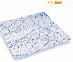 3d view of Xiajia\