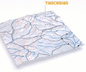 3d view of Tianchidian