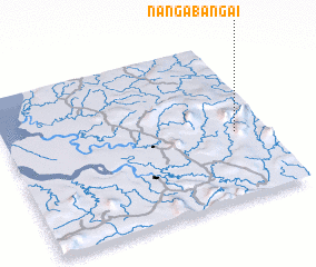 3d view of Nanga Bangai