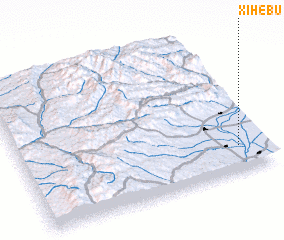 3d view of Xihebu