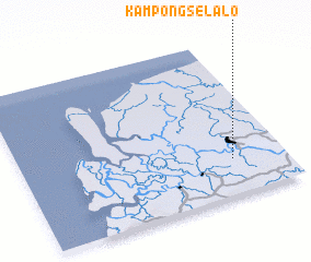 3d view of Kampong Selalo