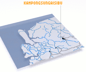 3d view of Kampong Sungai Sibu