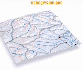 3d view of Hongqiyankuang