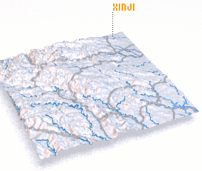 3d view of Xinji