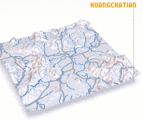 3d view of Huangchatian