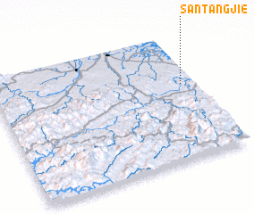 3d view of Santangjie