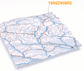 3d view of Yangzhuang