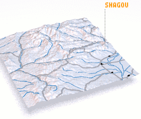 3d view of Shagou