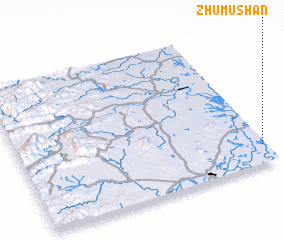 3d view of Zhumushan