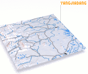 3d view of Yangjiadang