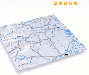 3d view of Zhonghekou