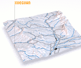 3d view of Xueguan