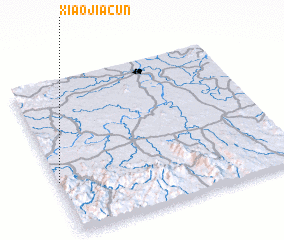 3d view of Xiaojiacun