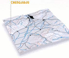 3d view of Chengjiaju