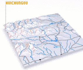 3d view of Huichungou