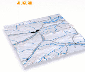 3d view of Jiuguan