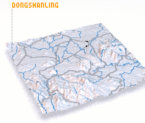 3d view of Dongshanling