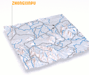 3d view of Zhongxinpu