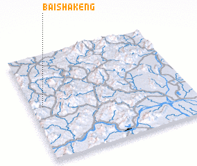 3d view of Baishakeng